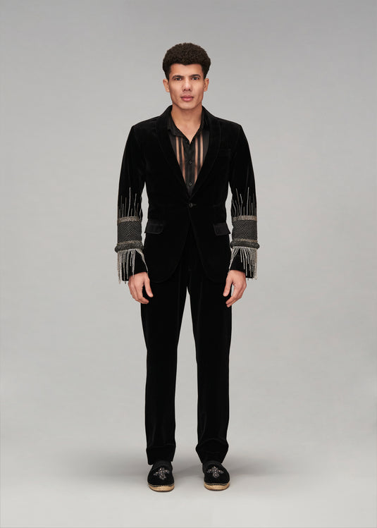 Starlight mixed media suit