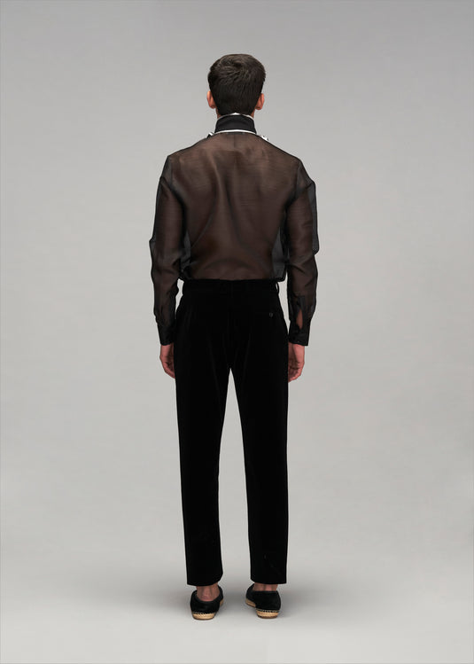 Starlight bow ruffle shirt