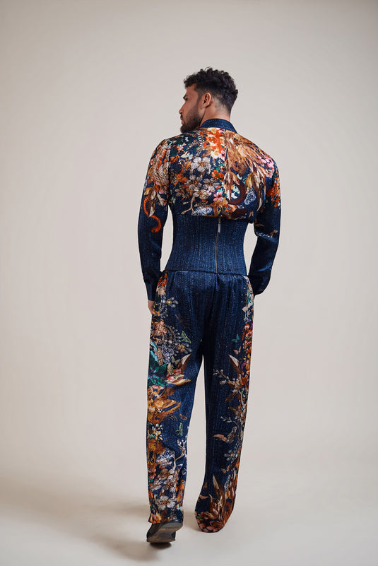 Day bloom cummerbund co-ord