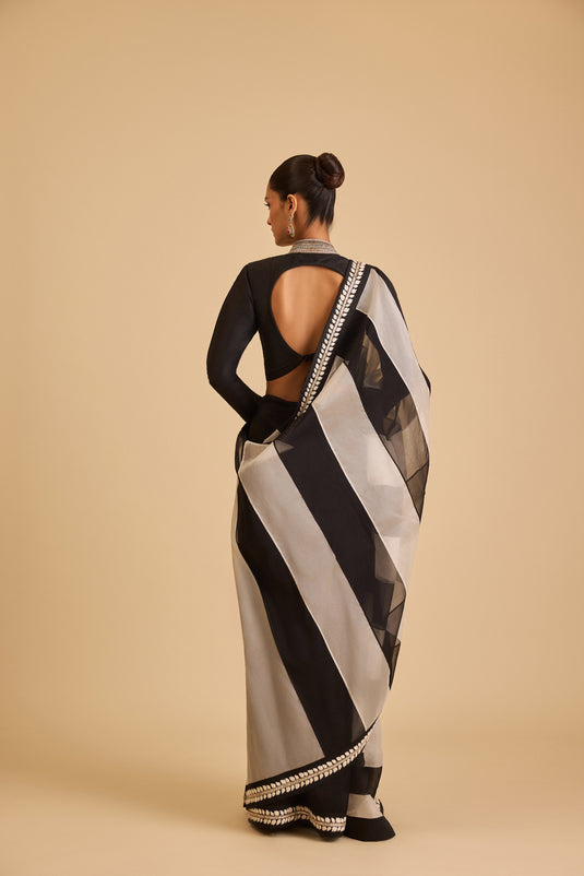 Miraas butterfly yoke saree