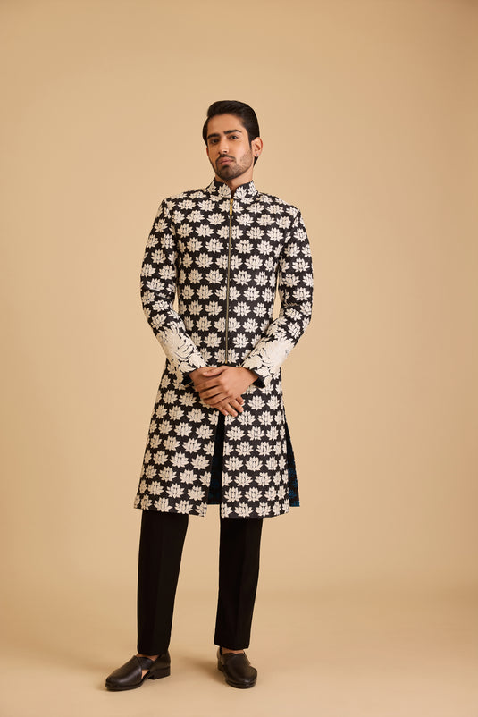 Miraas lotus sherwani