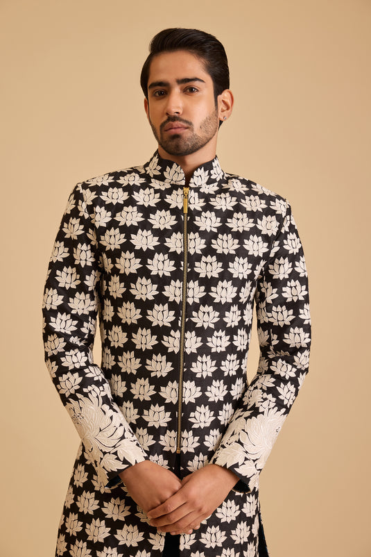 Miraas lotus sherwani