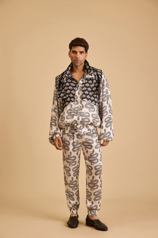 Miraas snake lotus print marshmallow