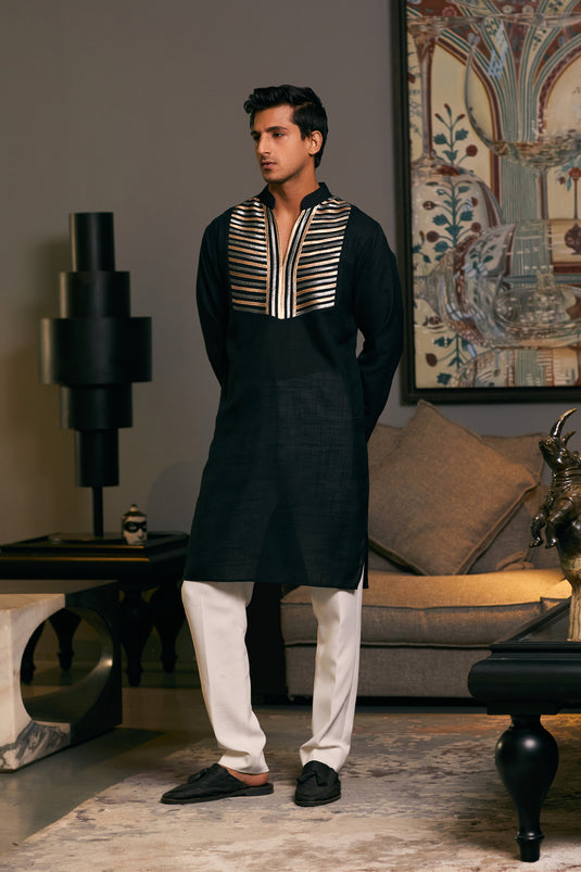 GOE Metallic kurta (A)