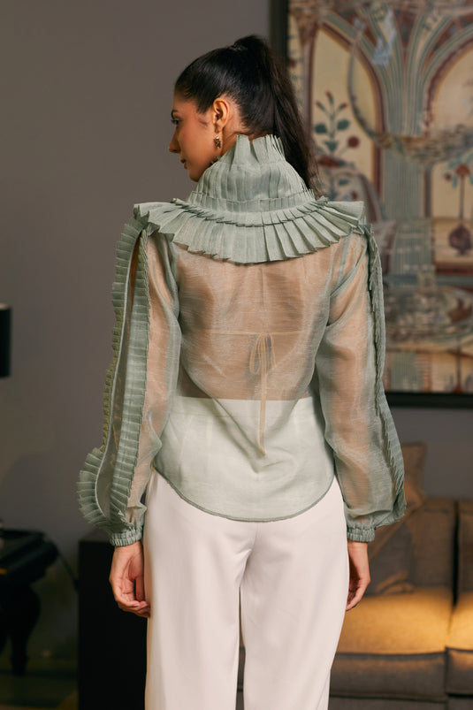 GOE Victorian pleated shirt (C)