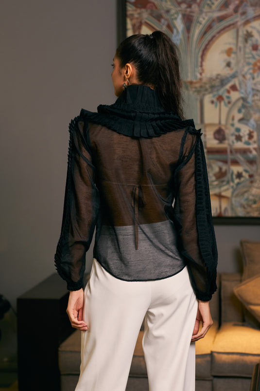 GOE Victorian pleated shirt (A)