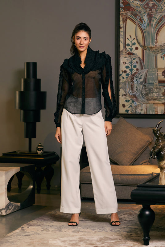 GOE Victorian pleated shirt (A)