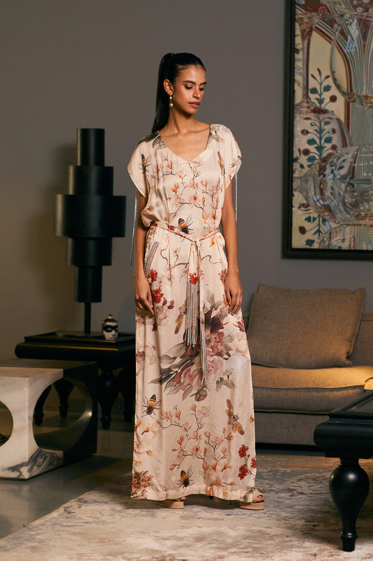 GOE Bumblebee printed kaftan (A)