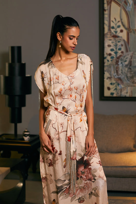GOE Bumblebee printed kaftan (A)