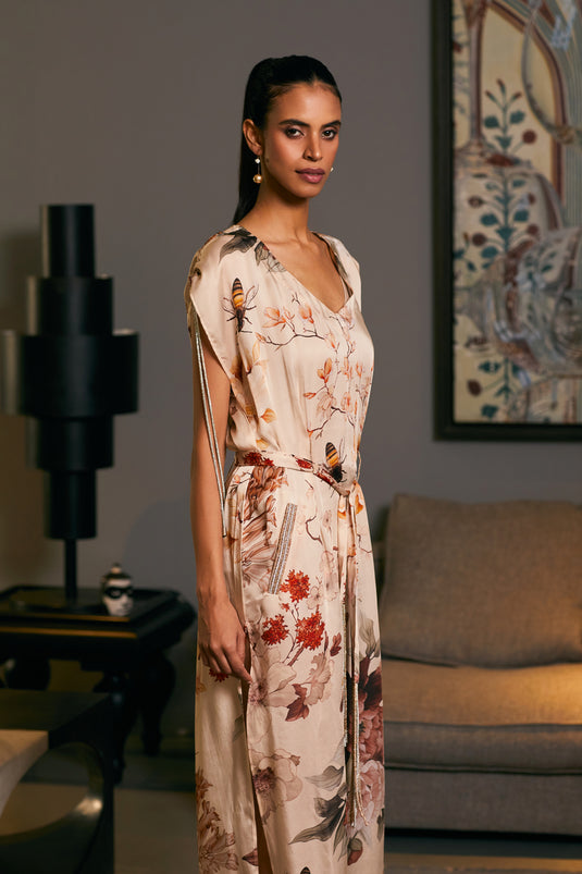 GOE Bumblebee printed kaftan (A)