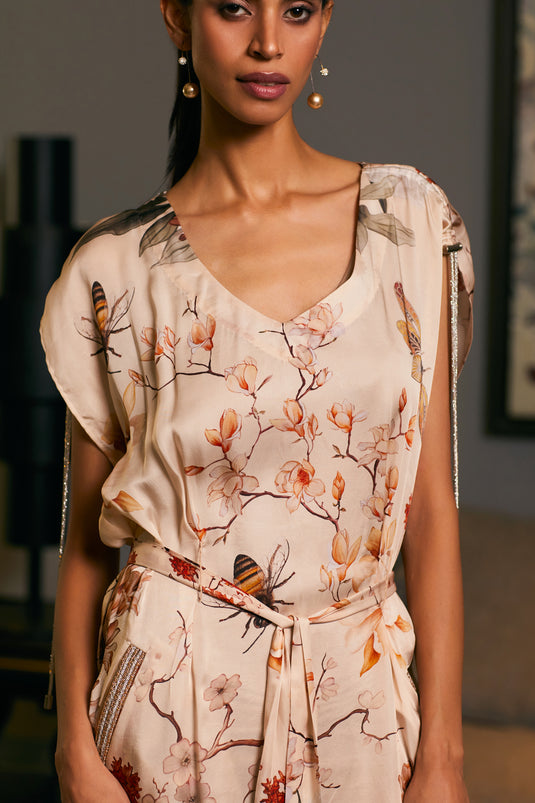 GOE Bumblebee printed kaftan (A)