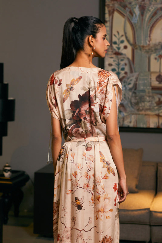 GOE Bumblebee printed kaftan (A)