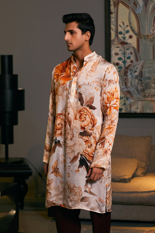 GOE Moth printed kurta (B)