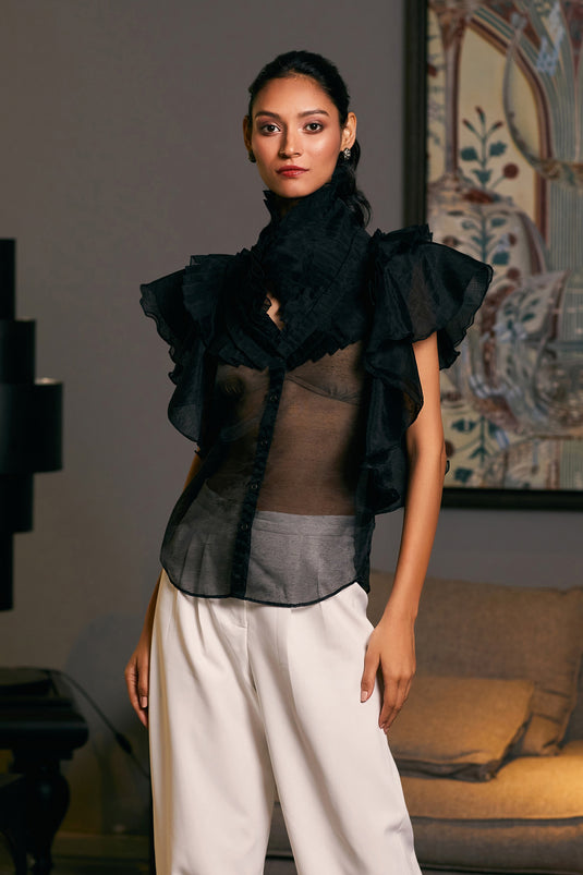 GOE Victorian cascade shirt (A)