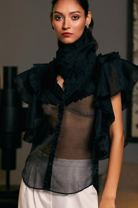 GOE Victorian cascade shirt (A)