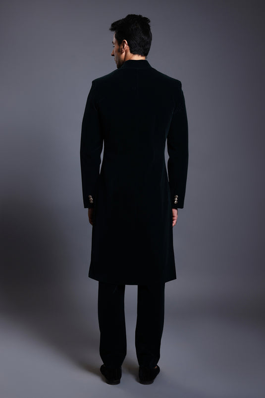 CF classic sherwani navy