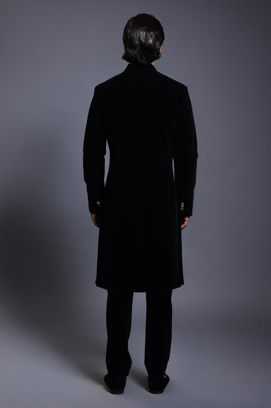 CF classic sherwani emerald