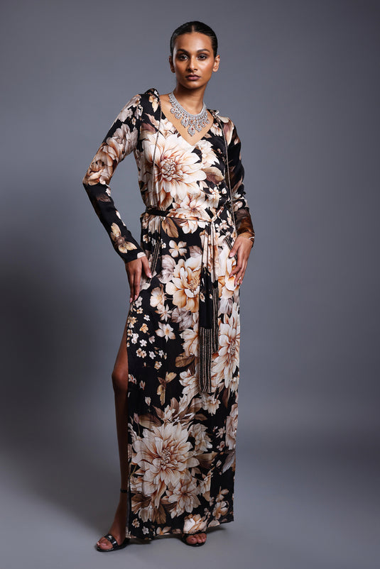 CF moth kaftan black