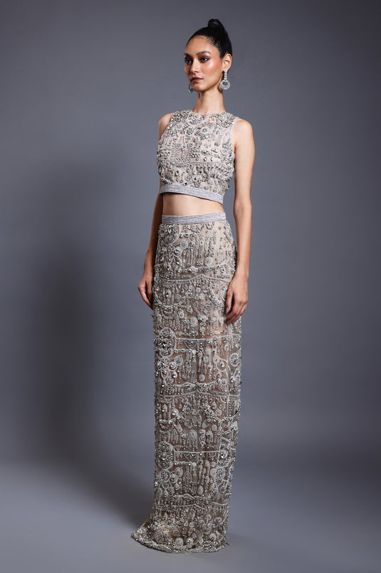 CF crystal top ivory