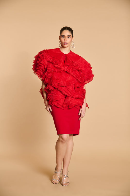 Spectrum formal dress red