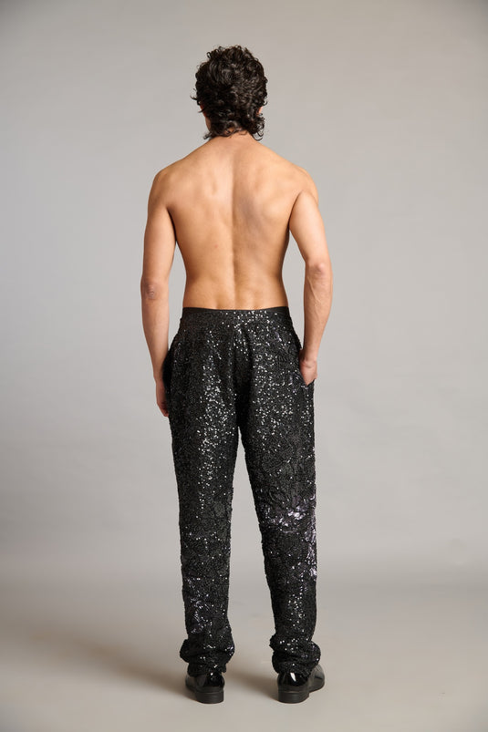 NS 3D sequin pants