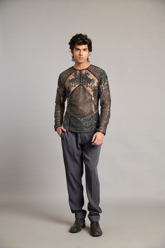 NS charcoal pajama pants