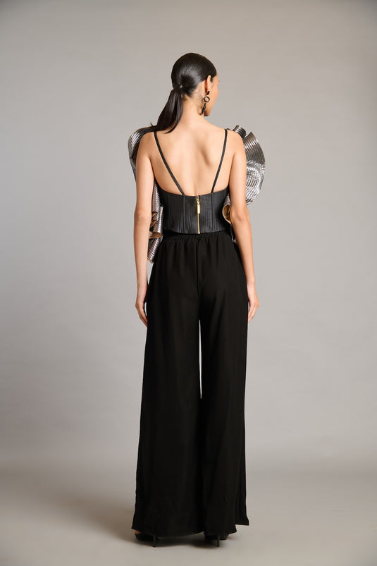 NS ruffle corset