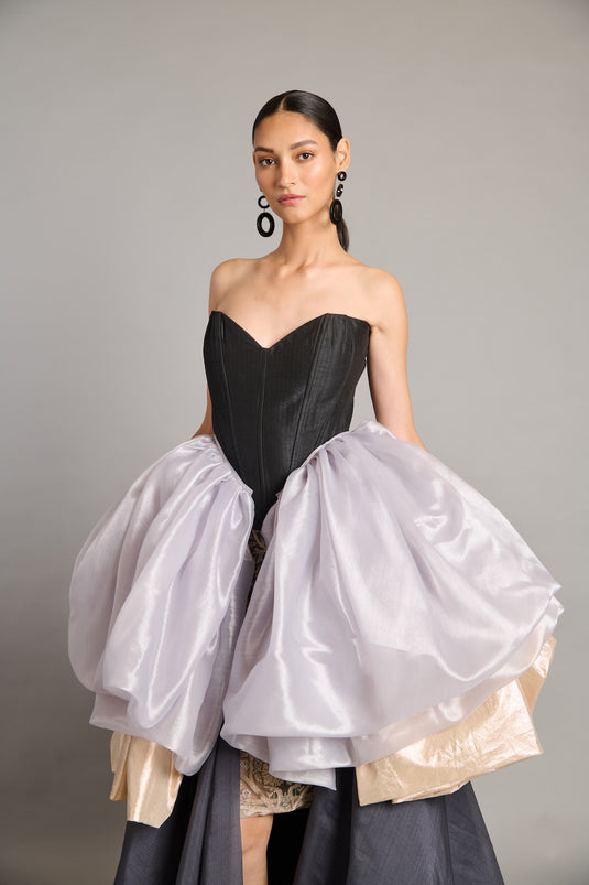 NS steel bauble corset