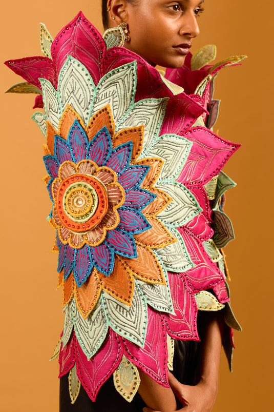 Trifecta flower cape