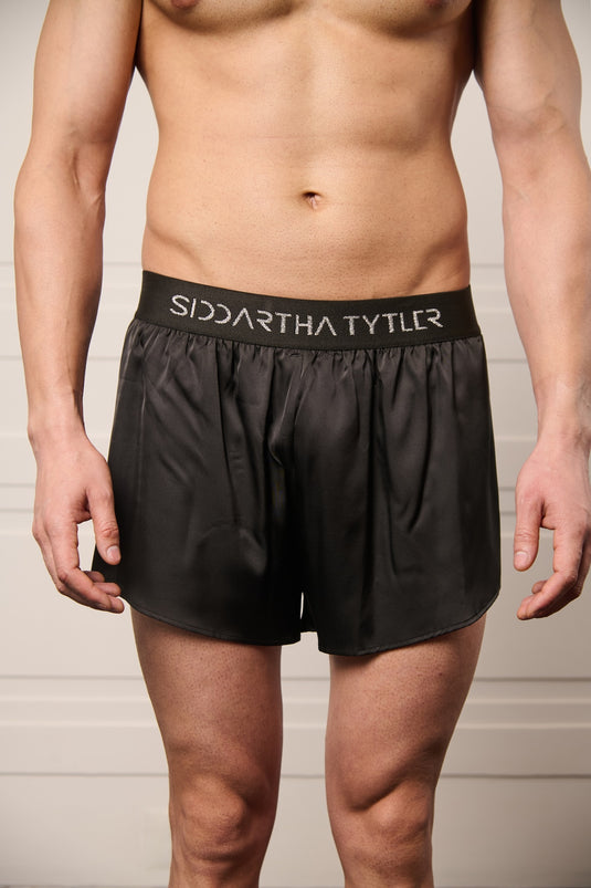 Resort black boxer