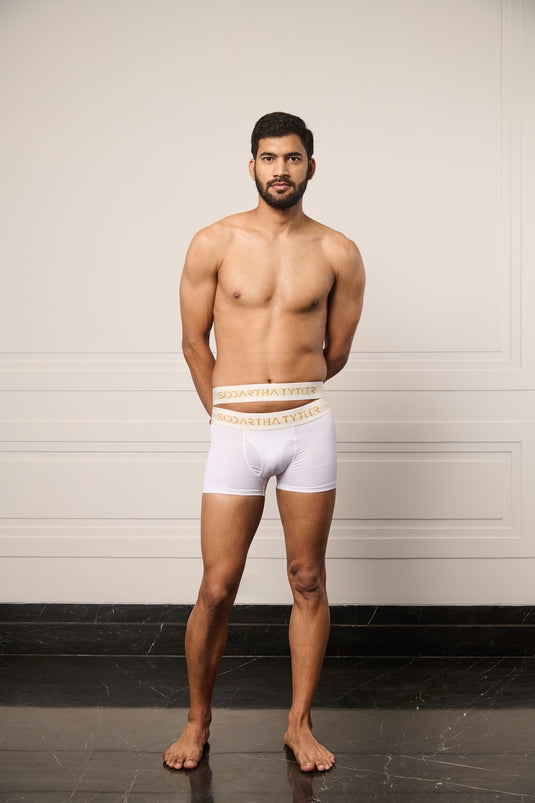 Resort ivory double band trunk