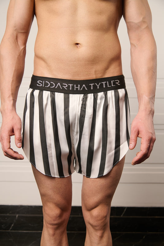 Resort striped cut out boxer