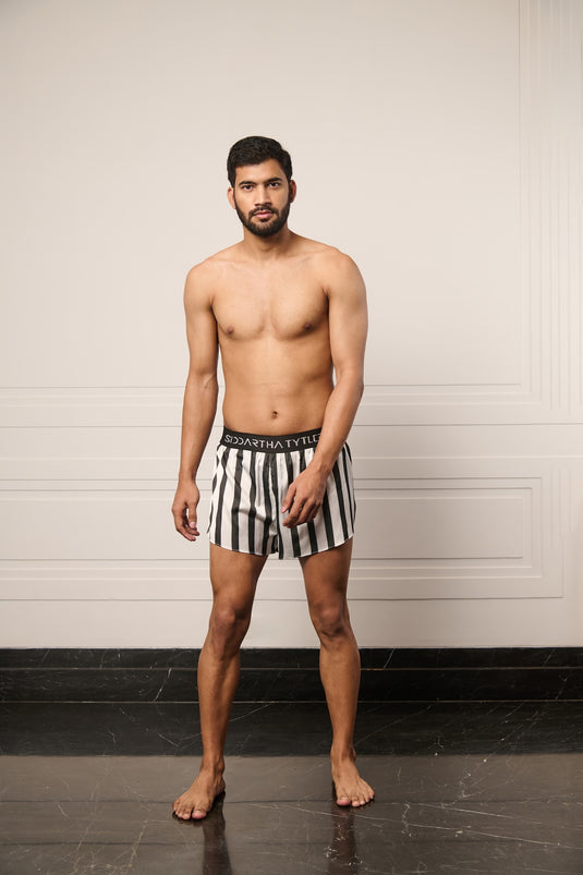 Resort striped boxer