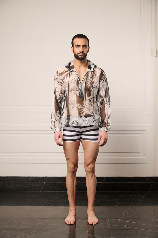 Resort striped trunk