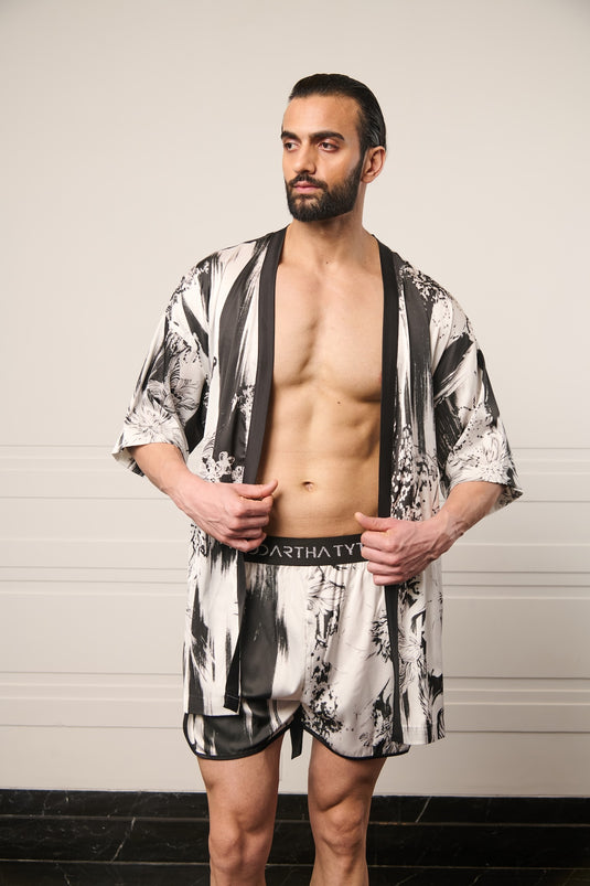 Resort camo robe