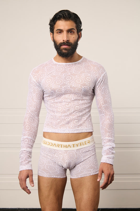 Resort ivory lace trunk