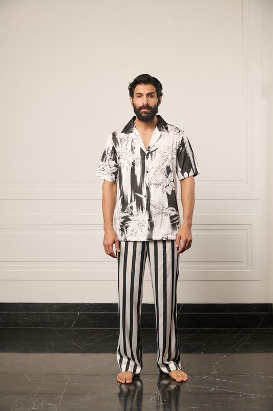 Resort camo Cuban shirt