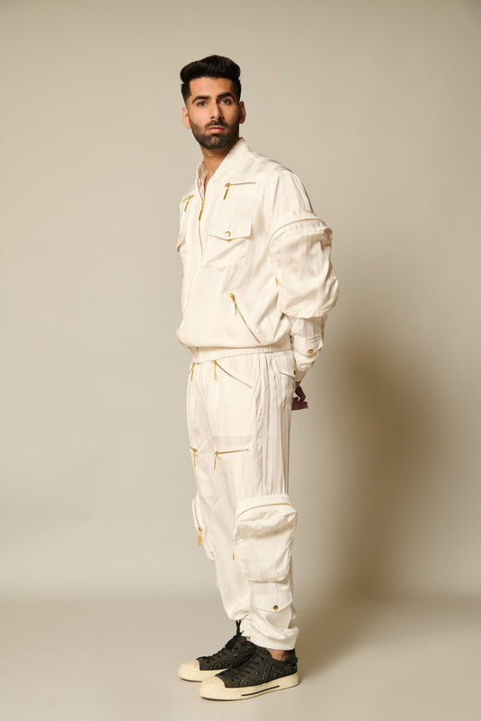 Checkmate Ivory striped track