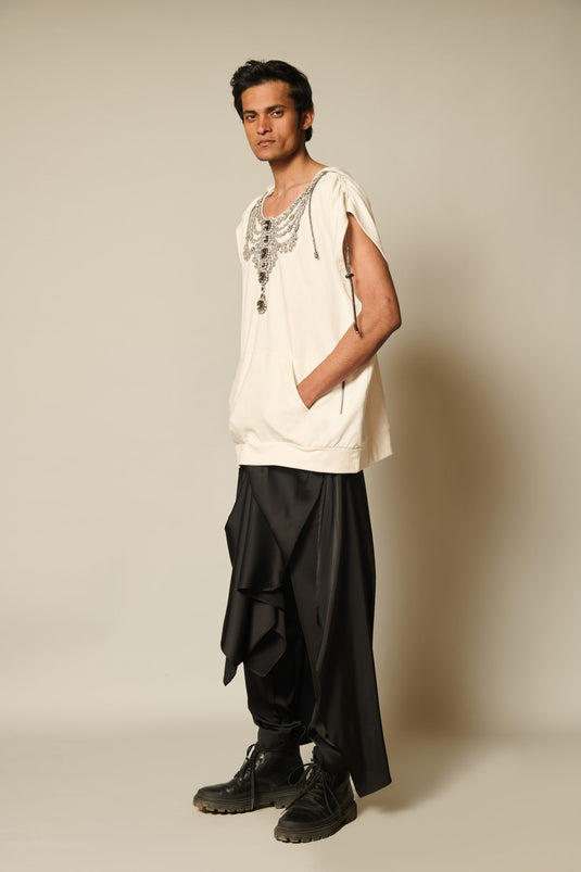 Checkmate Ivory necklace jumper