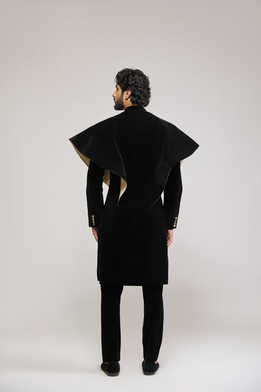 Unapologetic structural sherwani