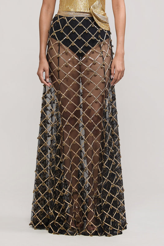Unapologetic gota ghungroo skirt