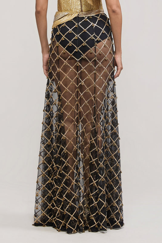 Unapologetic gota ghungroo skirt