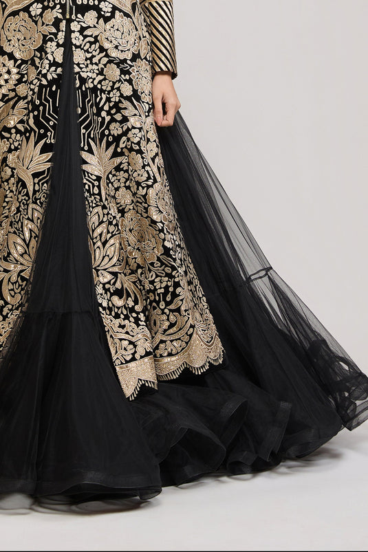 Unapologetic black tulle skirt