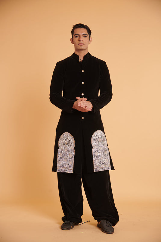 husn Noir ultra luxe glam window traditional formal