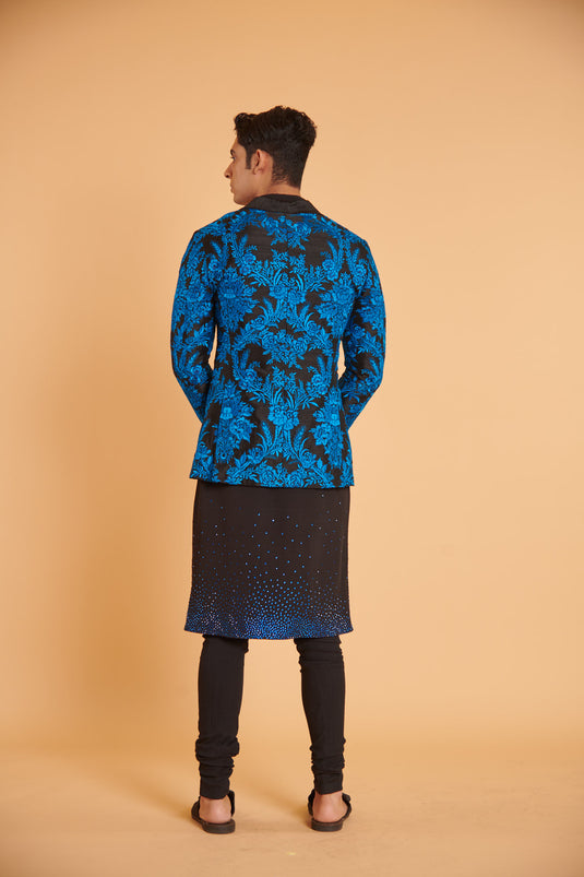 husn Noir cerulean aari formal