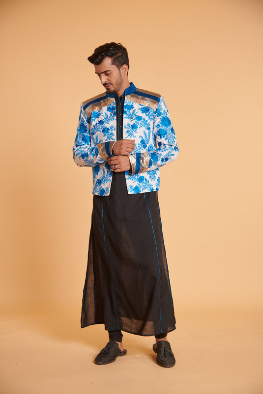 husn Vanilla cerulean aari crop formal