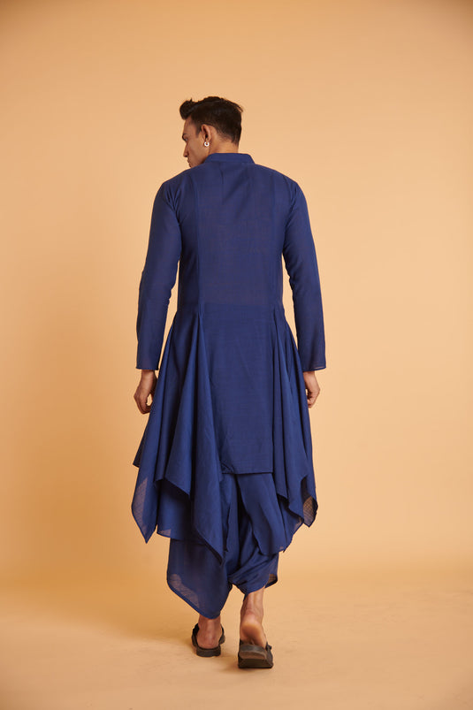 husn Navy minakari traditional casual