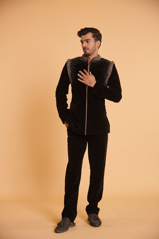 husn Noir ultra luxe 3D glam traditional