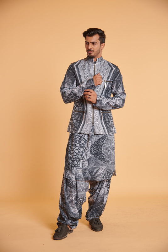 husn Mughal steel traditional bandi