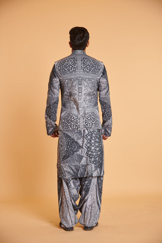 husn Mughal steel traditional bandi